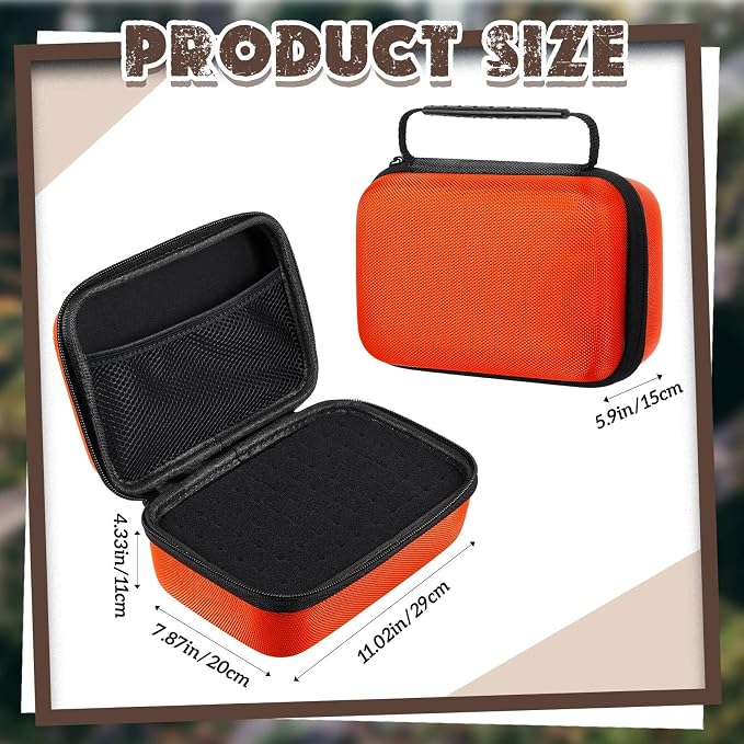EVA Hard Case with Customizable Foam Protective EVA Carrying Case Shockproof - Image 2