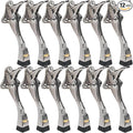 12 Packs Heavy Duty Kickdown Door Stopper, One Touch Adjustable Kickdown Door by ENYZTBI