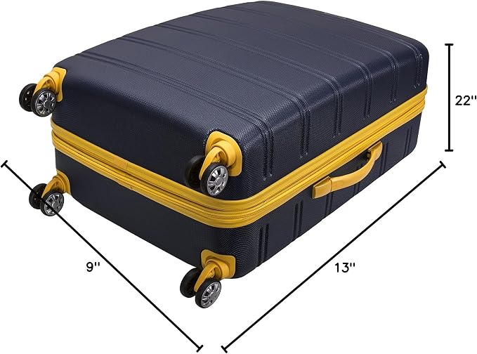 Rockland Unisex Adults Melbourne Hardside Expandable Spinner Wheel Luggage - Image 9