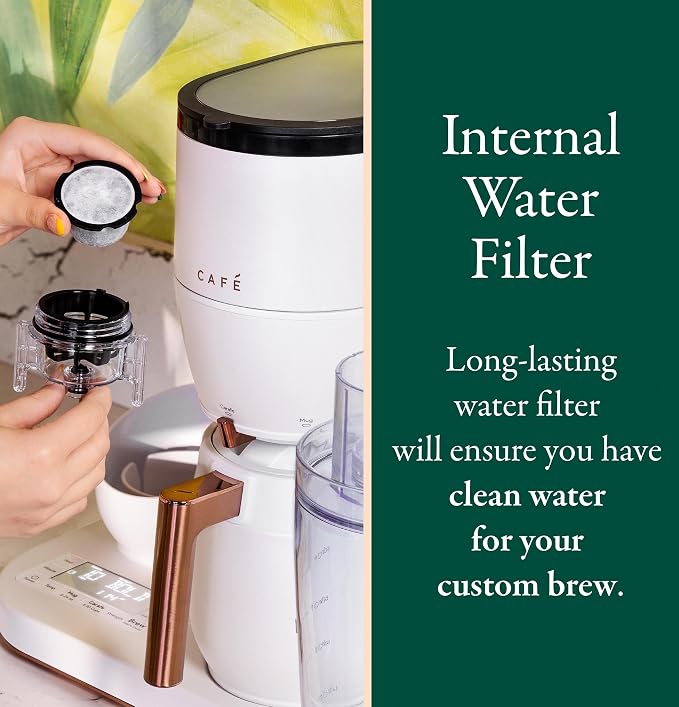 Café Specialty Grind and Brew Coffee Maker, Single-Serve Option, 10-Cup Thermal - Image 7
