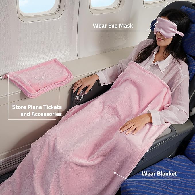 Travel Blanket, Airplane Blanket - Image 4