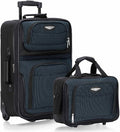 Travel Select Amsterdam 2-Piece Softside Expandable Rolling Luggage Set by Travel+Select
