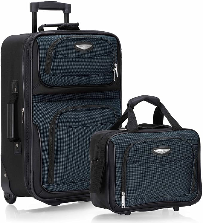 Travel Select Amsterdam 2-Piece Softside Expandable Rolling Luggage Set by Travel+Select