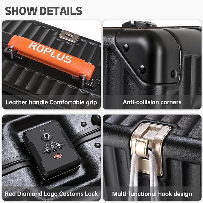 Aluminium Frame Carry on Luggage - Image 6