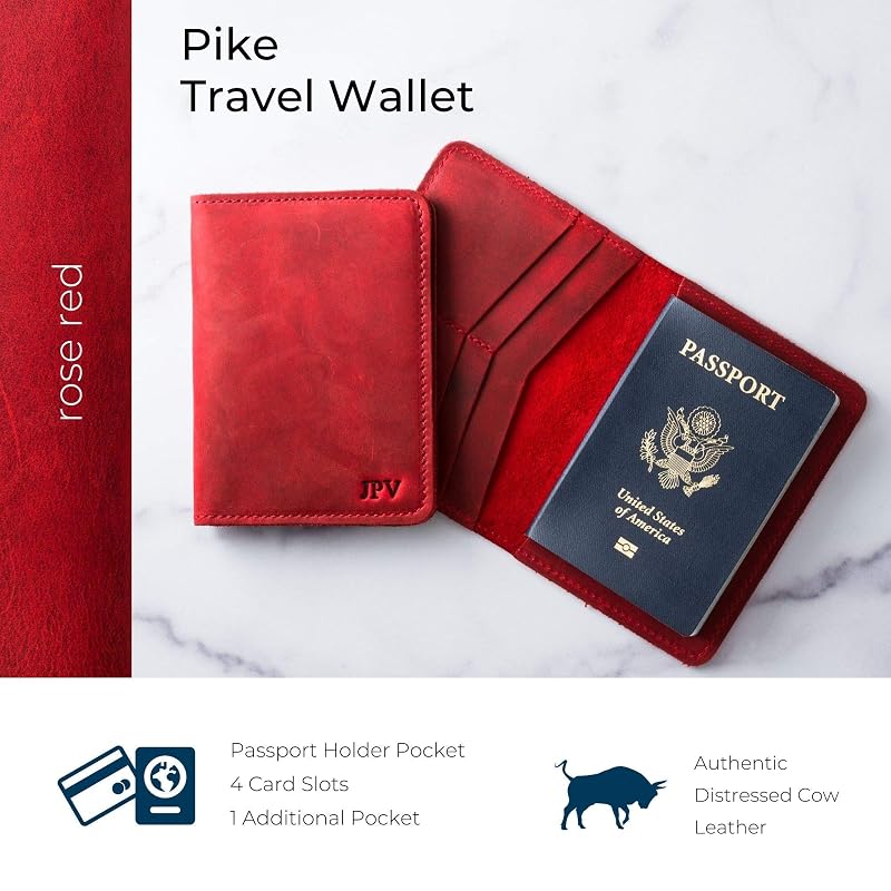 PEGAI Personalized Leather, Passport Holder - Image 4