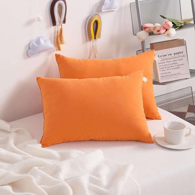 NTBAY Toddler Pillows, Down Alternative 13"x18" Pillows, Machine Washable - Image 2