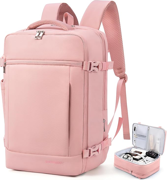 SHOWKOO Travel Backpack For Man Women, Airline Approved Carry On Laptop by SHOWKOO