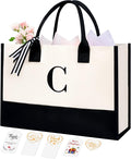 BAGAIL Initial Tote Bag, Personalized Birthday Gifts by BAGAIL