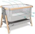 CoZee® 2-in-1 Baby Bassinet & Bedside Sleeper by TuttiBambini