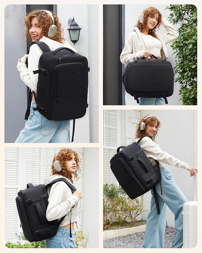 LOVEVOOK Travel Backpack for Women & Men, 60L Large Carry On Backpack Airline - Image 6