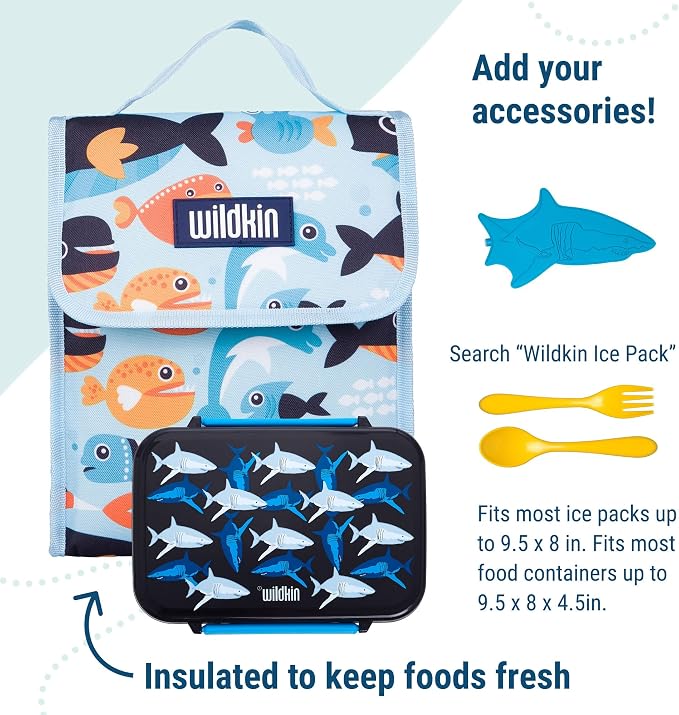 Wildkin Kids Insulated Lunch Bag – Reusable, School & Travel - Image 4