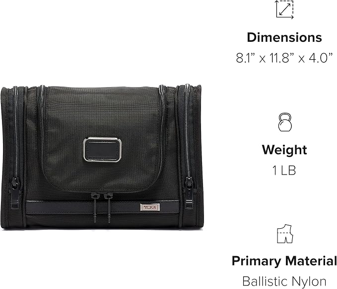 TUMI - Alpha Hanging Travel Kit - Toiletries and Cosmetics Organizer - Travel - Image 8