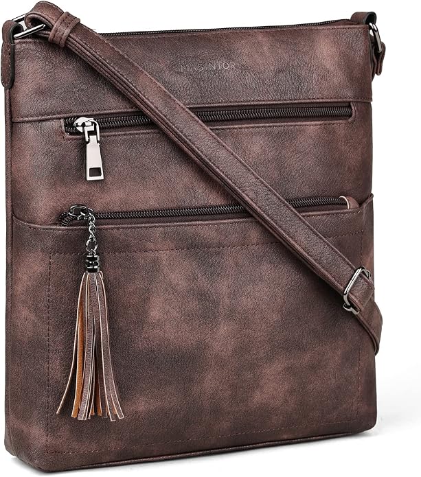 MASINTOR Crossbody Purses for Women, Adjustable Strap Shoulder Bag - Image 8