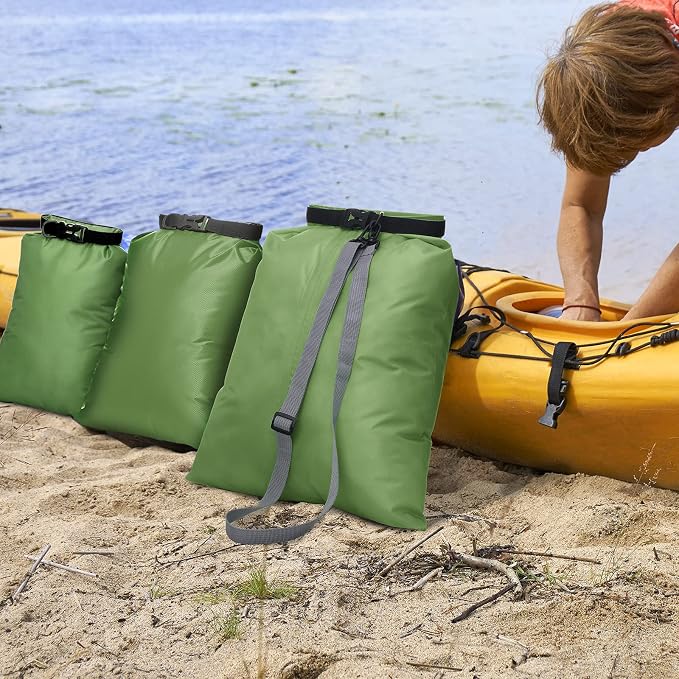 Shappy Waterproof Dry Bag Set 6 Sizes Lightweight Sacks and Long Adjustable - Image 6
