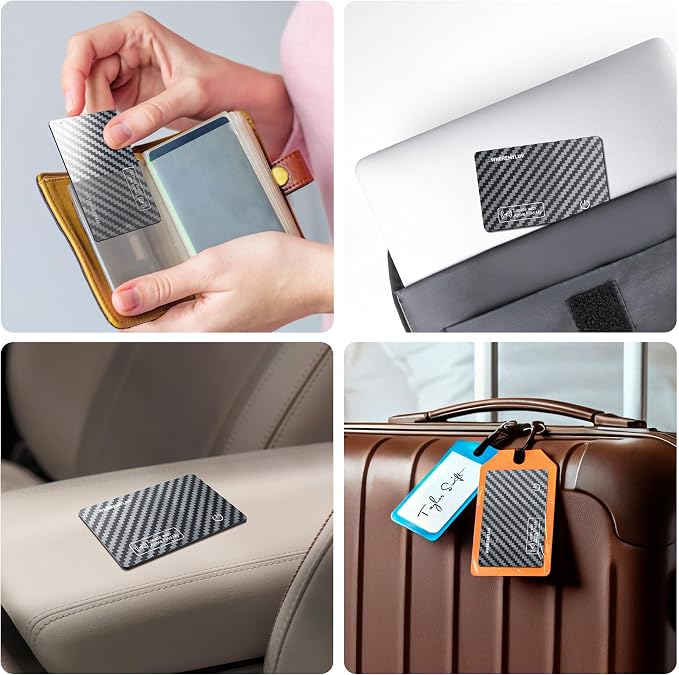 WHEREMYLUV-Item-Finder-for-Wallet, Ultra Thin Bluetooth Tracker Card Compatible - Image 8