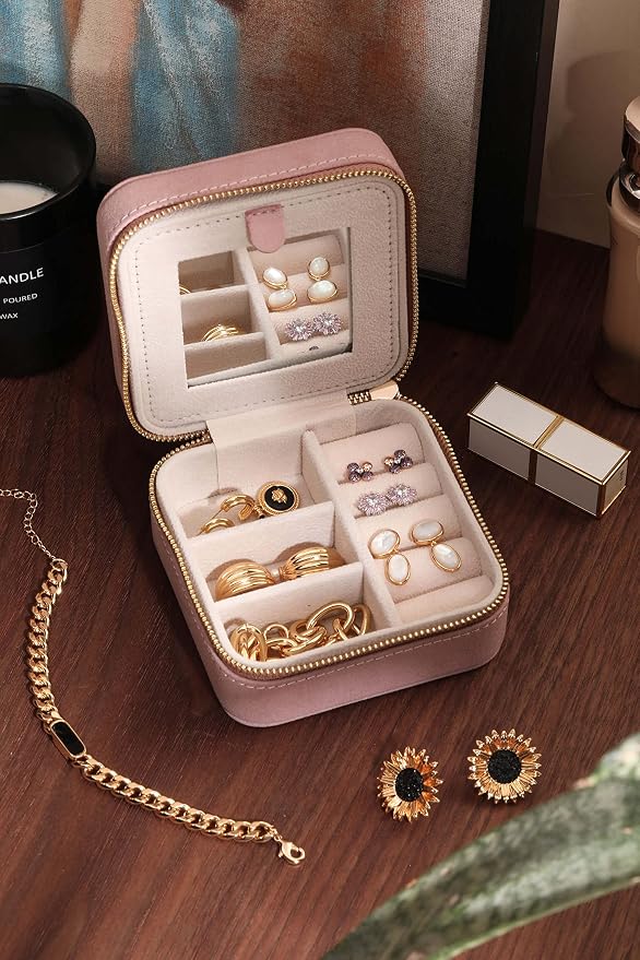 S.Leaf Travel Jewelry Organizer Travel Jewelry Boxes - Image 3