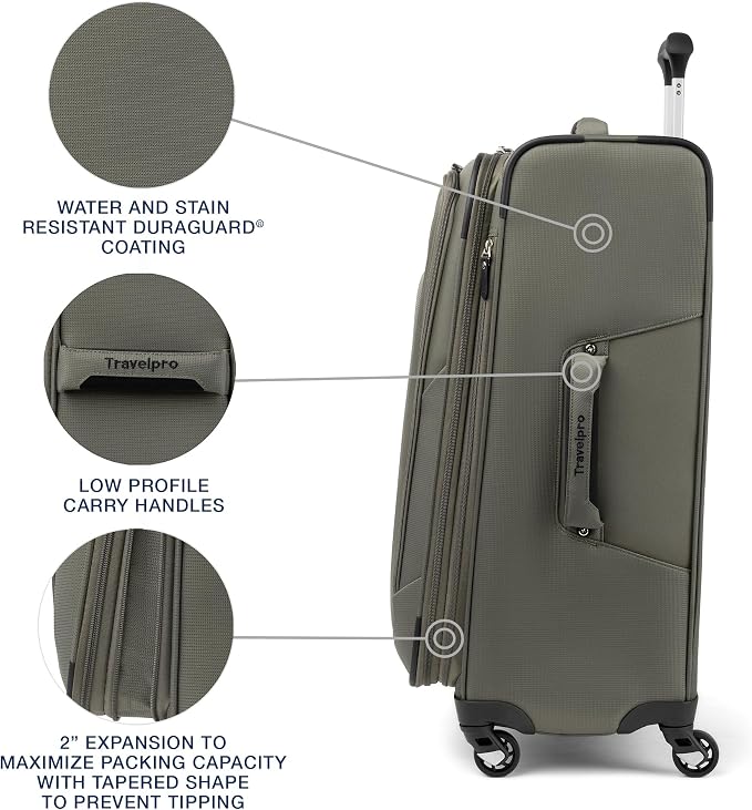 Travelpro Maxlite 5 Softside Expandable Checked Luggage - Image 5