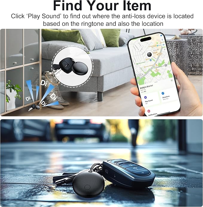 Air Tracker Tags-4 Pack, Pet Trackers, Item Locator Tags Works - Image 3