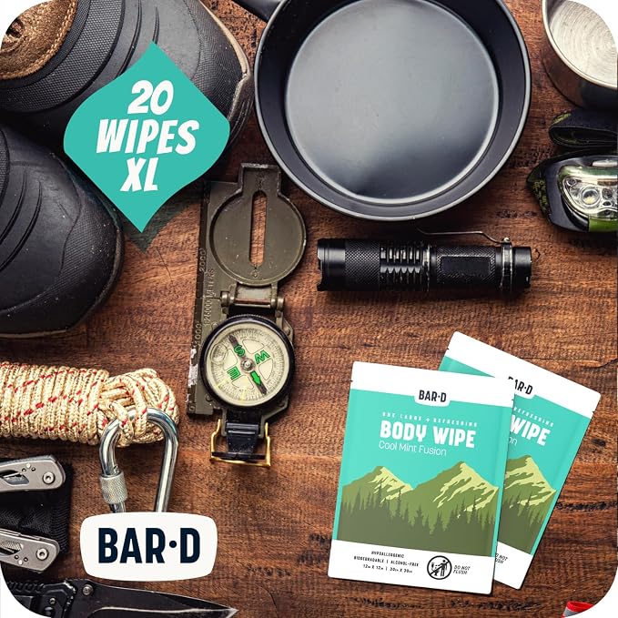 Bar-D Cleansing Face & Body Wipes - Image 6