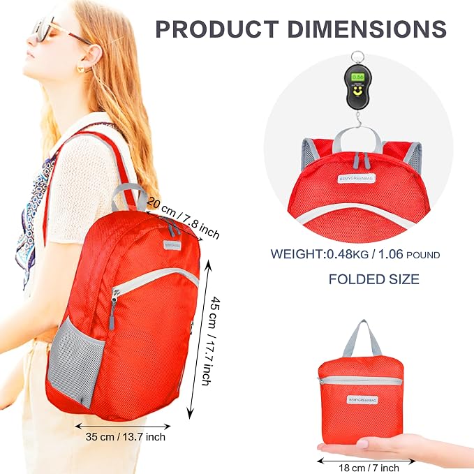 35L Foldable Waterproof Backpack - Image 2