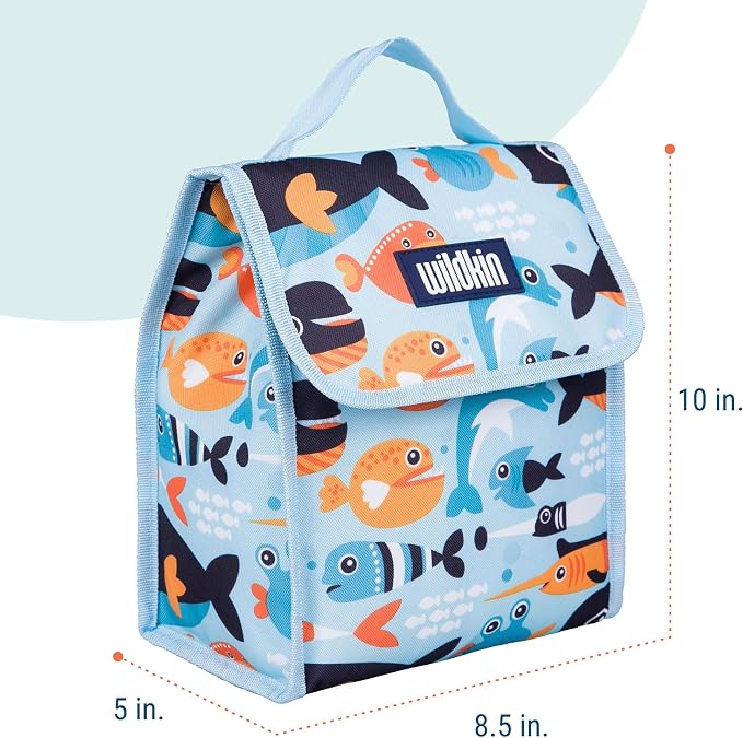 Wildkin Kids Insulated Lunch Bag – Reusable, School & Travel - Image 2