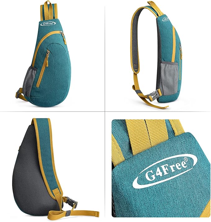 G4Free Sling Bag for Men Women, Small Crossbody Backpack Lightweight Chest - Image 7