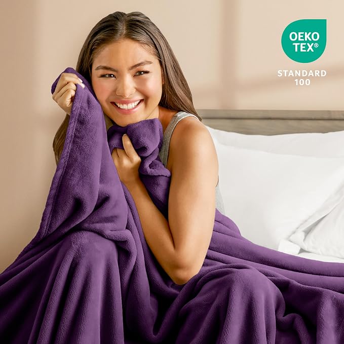 Bare Home Fleece Blanket - Image 3