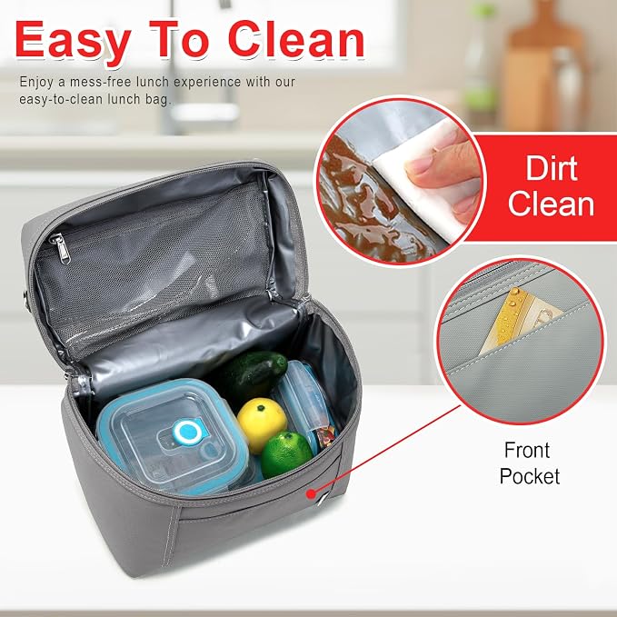 NOL Natural Organic Lifestyle Insulated Lunch Bags - Image 5