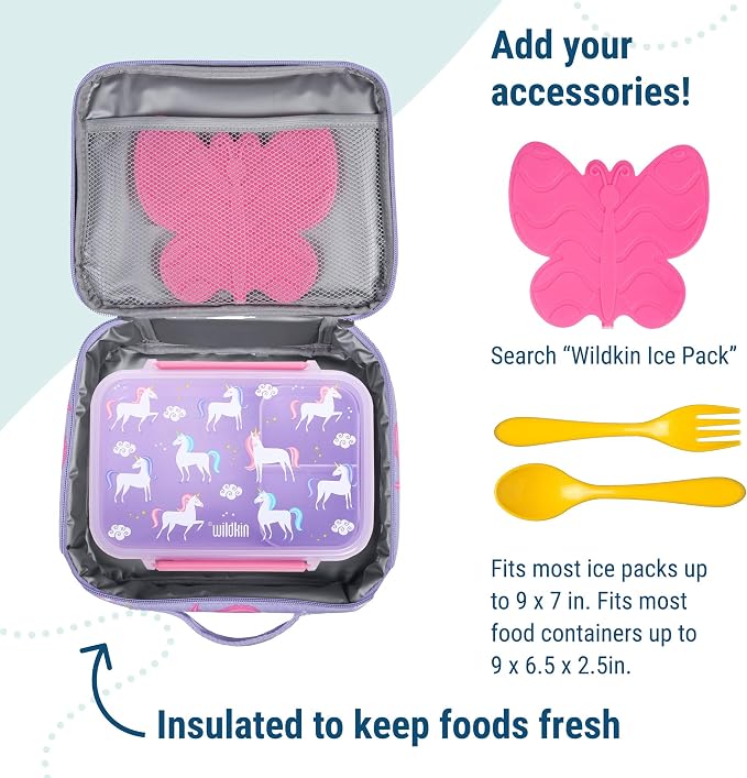 Wildkin Kids Insulated Lunch Box – Durable and Reusable - Image 5