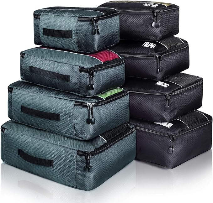 Packing Cubes Luggage Bags Organizer Durable Travel Accessories by Idesort