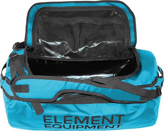 Element Equipment Trailhead Duffel Bag Shoulder Straps Waterproof Teal Large - Image 3