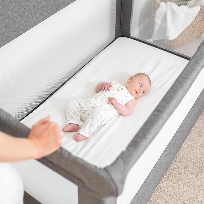 Baby Delight Lunaire Full Size Crib | Breathable Mesh Baby Crib | Tool-Free - Image 6