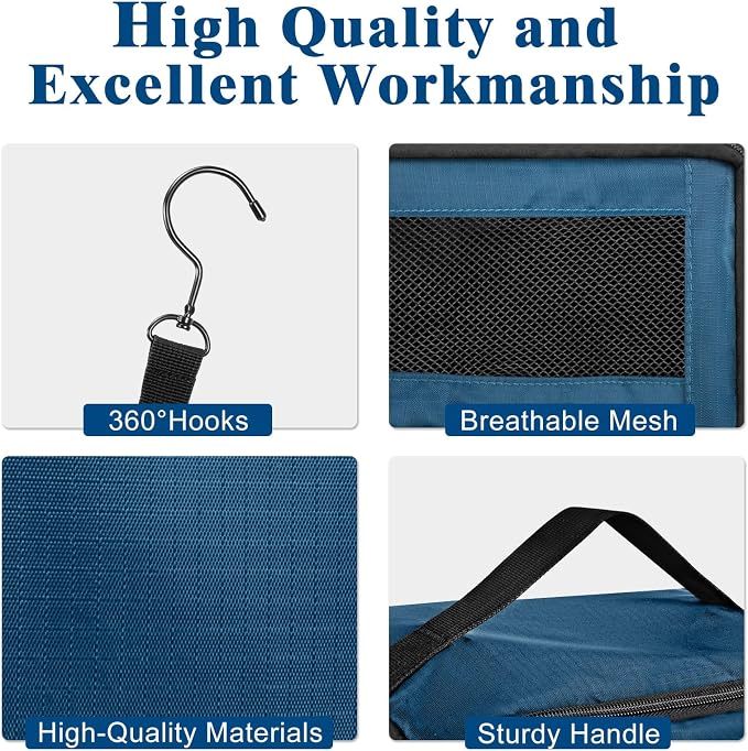 Hanging Travel Organizer, Carry on Luggage Suitcase Organizer, Travel - Image 3