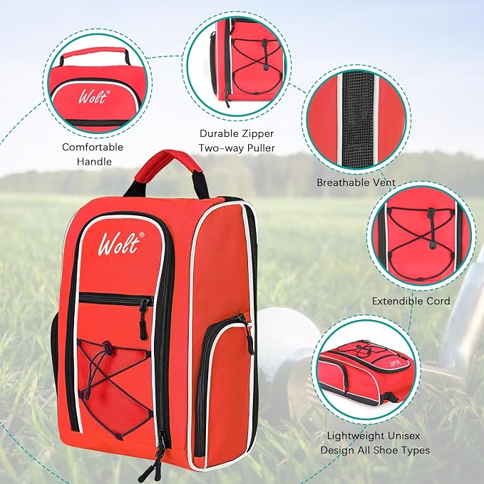 Wolt Golf Shoe Bag - Image 3