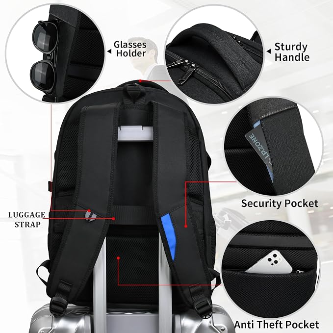 DUSLANG 17 Inch Laptop Backpack - Image 8