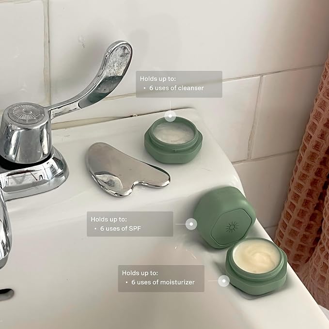 Cadence Travel Containers Basic Skincare Set - Image 3
