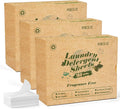 Poesie Laundry Detergent Sheets 3 Pack 480 Count 240 Loads Laundry Detergent by Poesie