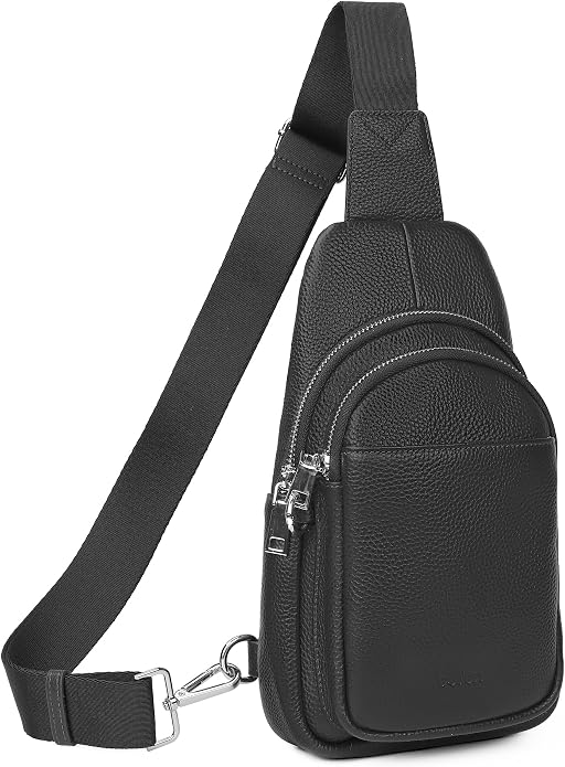 befen Genuine Leather Small Sling Bag by befen-