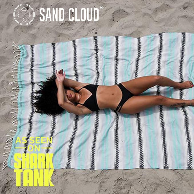Sand Cloud Extra Large Turkish Beach Towel - Image 2
