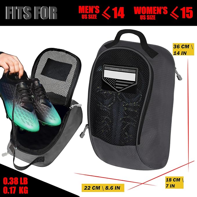 Shoe Bag Golf Travel Soccer Gym Sport - Image 3