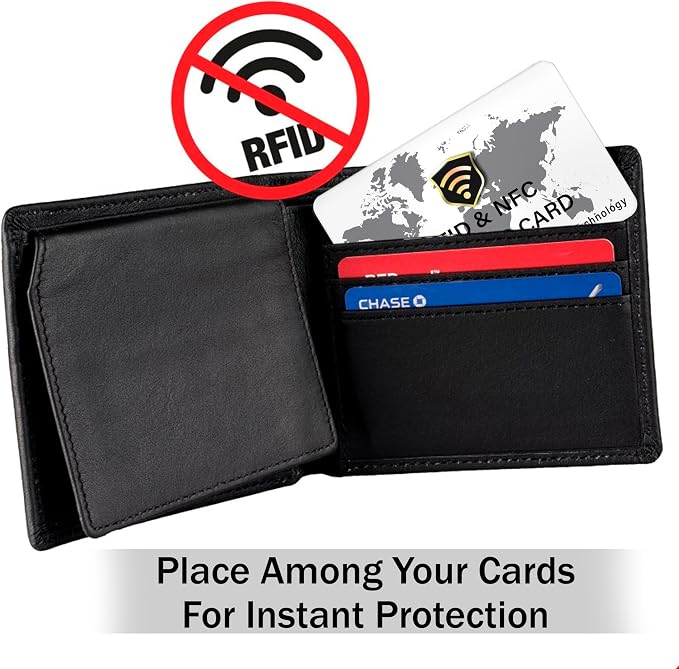 SaiTech IT 5 Pack RFID Blocking Card NFC Contactless Debit/Credit Card ATM - Image 7