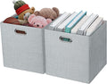 Thicker Fabric Storage Cubes 13 inch Collapsible Storage Bins by Posprica