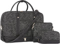 Weekender Bag for Women Canvas Overnight Bag Large Travel Tote Bag Carry on by BOLOSTA