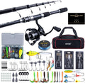 Goture Fishing Rod and Reel Combo, Fishing Pole, Telescopic Fishing Rod Kit by Goture