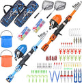 LEOFISHING 2 Set Kids Fishing Pole Set by LEOFISHING