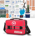 Upgrade Comprehensive Premium First Aid Kit, Labeled Compartments Trauma Kits by BesstSurvivor