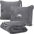 BlueHills Premium Soft Travel Blanket Pillow Airplane Flight Blanket Throw Bag by BlueHills
