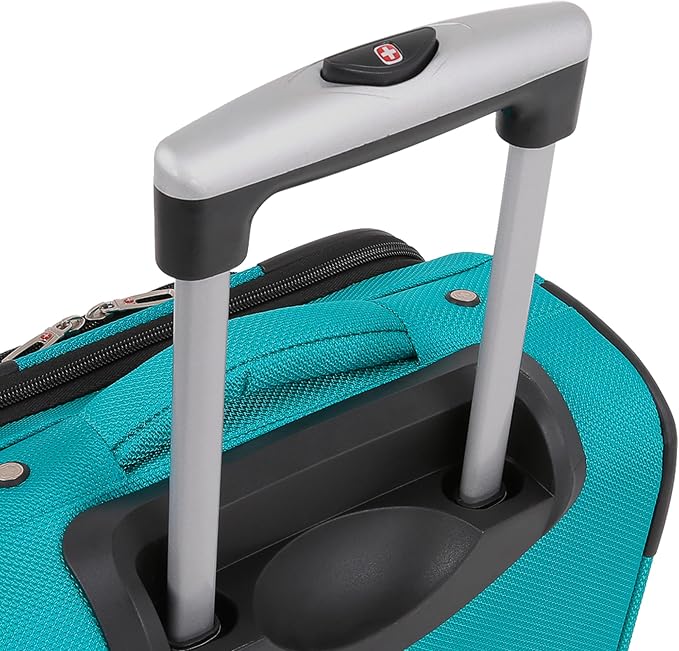SwissGear Sion Softside Expandable Luggage, Checked-Medium 25-Inch - Image 8