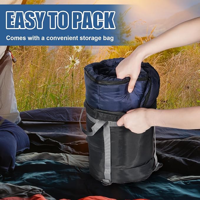 REDCAMP Sleeping Bags for Adults, Fleece Warm Sleeping Bag 3-4 Season - Image 6