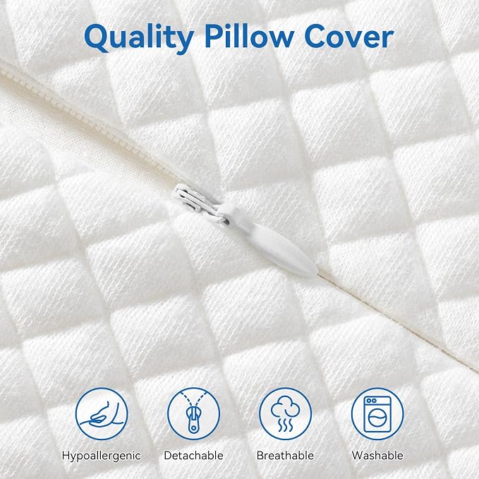 AM AEROMAX Travel Contour Memory Foam Pillow, Cervical Pillow - Image 5